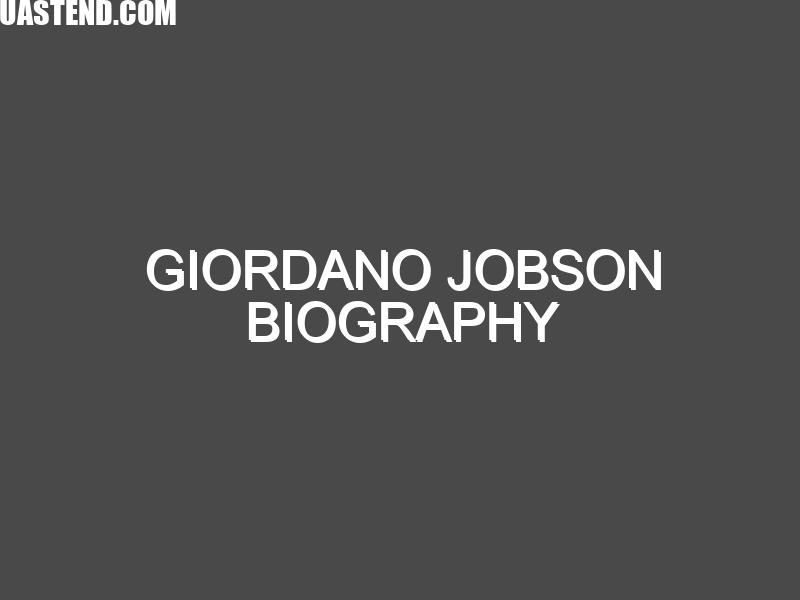 Giordano Jobson Biography