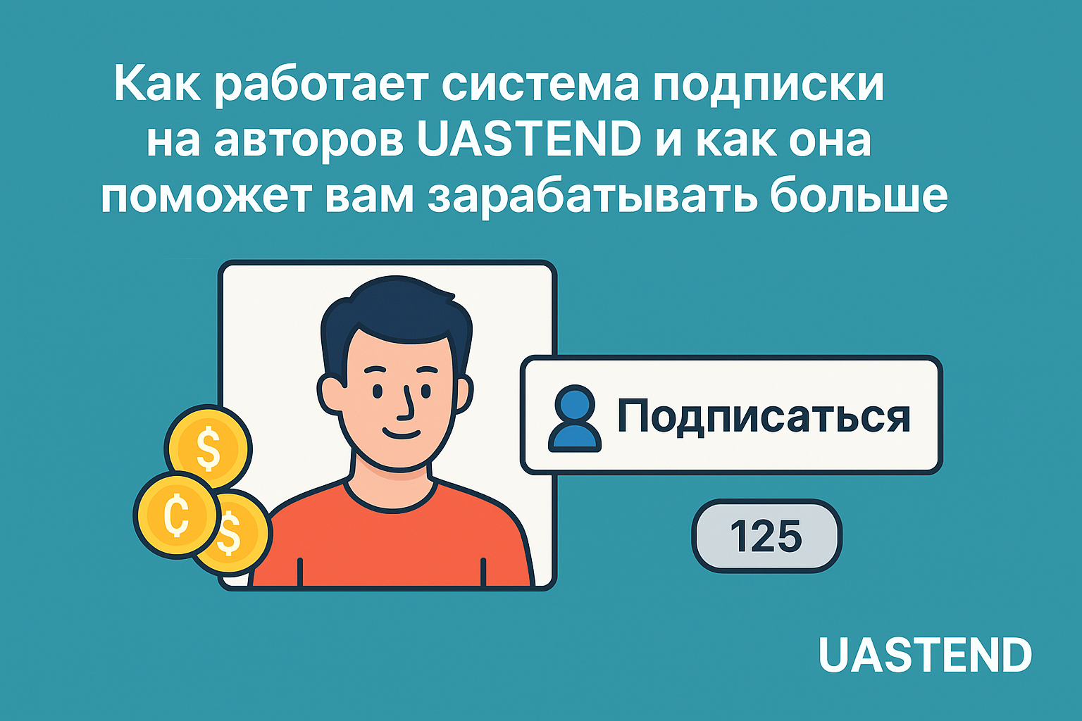 Как работает система подписки на авторов UASTEND и как она поможет вам зарабатывать больше