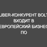 Uber-конкурент Bolt входит в европейский бизнес по доставке еды